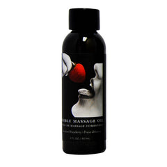 Edible Strawberry Massage Oil 60ml