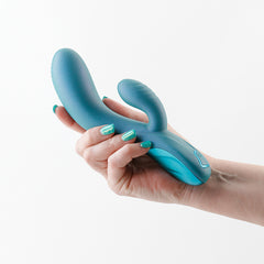 Royals - Regent - Metallic Green Rabbit Vibrator