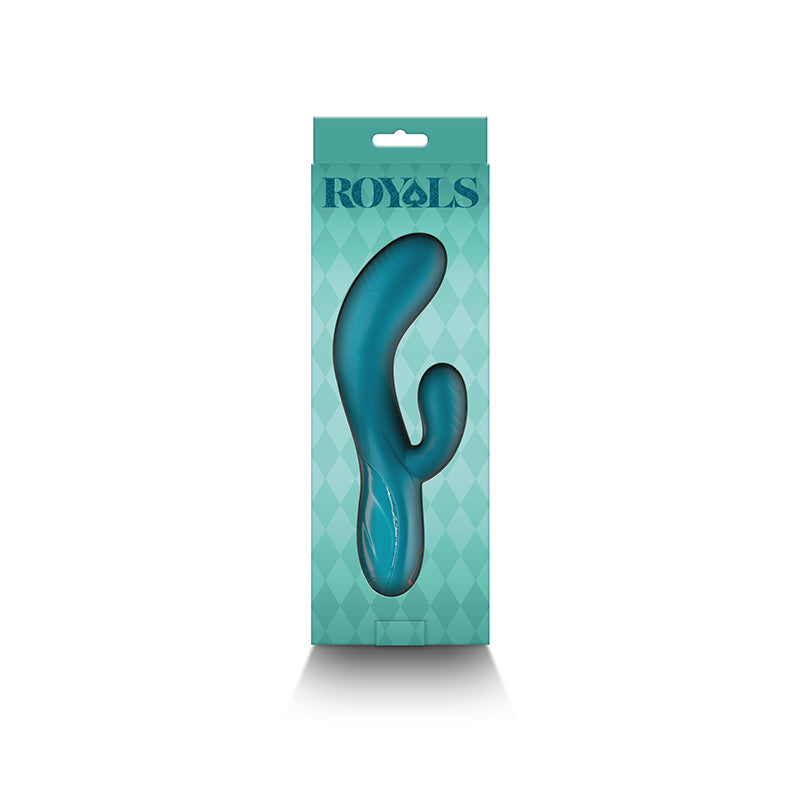 Royals - Regent - Metallic Green Rabbit Vibrator
