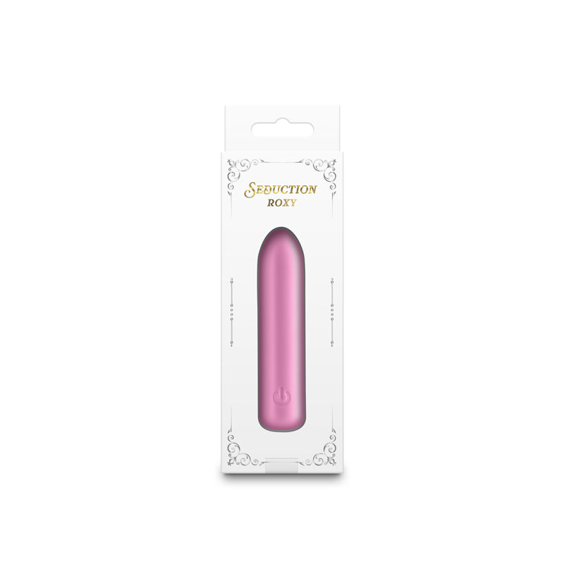 Seduction - Roxy - Metallic Pink Bullet Mini Vibrator