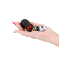 Glams Xchange Heart Butt Plug - Medium