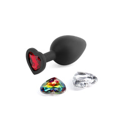 Glams Xchange Heart Butt Plug - Medium