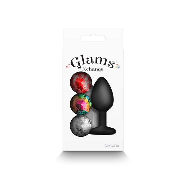 Glams Xchange Butt Plugs Round - Small