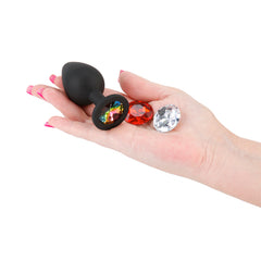 Glams Xchange Round Butt Plug - Medium