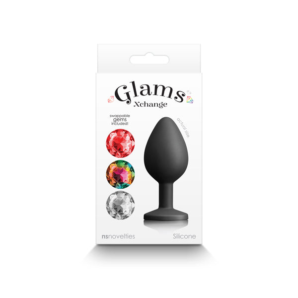Glams Xchange Round Butt Plug - Medium