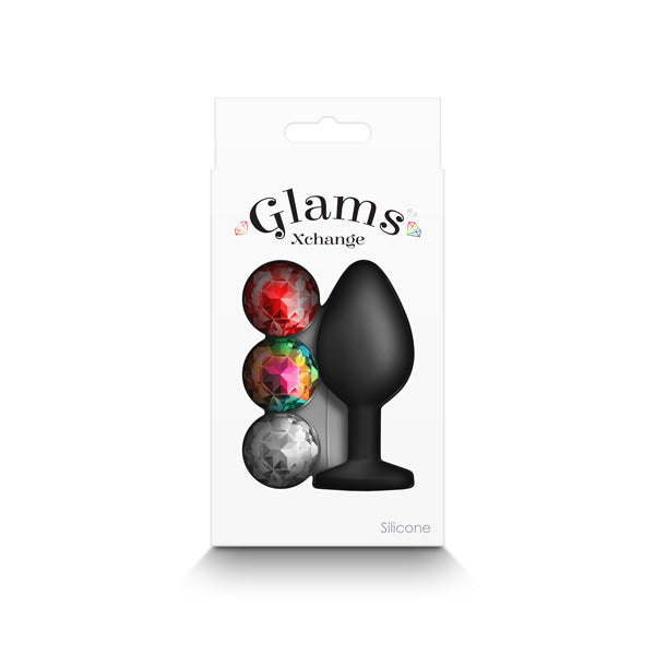 Glams Xchange Round Butt Plug - Medium