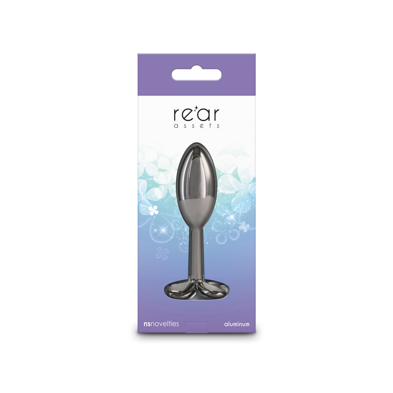 Rear Assets Clover Butt Plug - Gunmetal