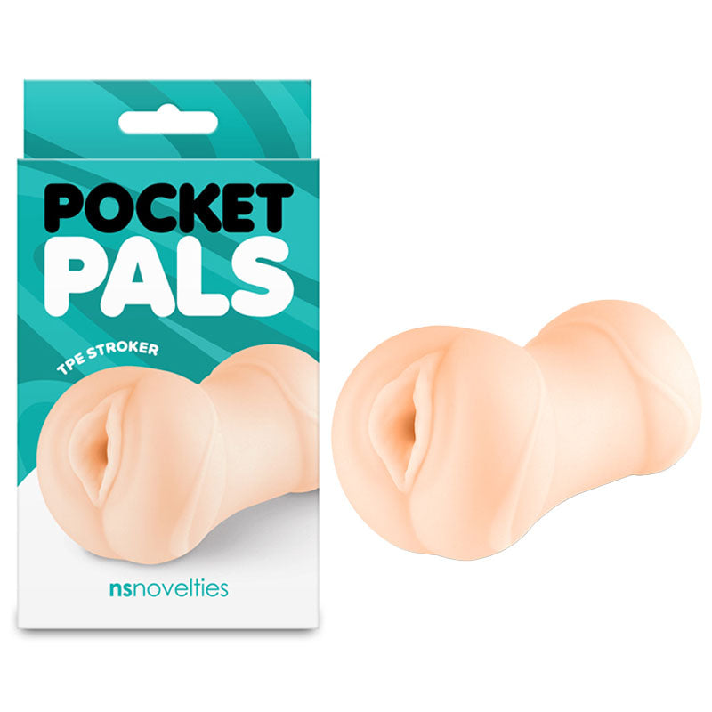 Pocket Pals Vagina Stroker Masturbator- Flesh