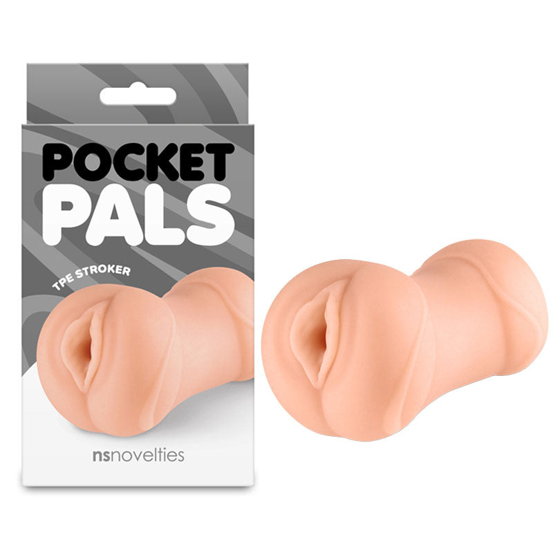 Pocket Pals Vagina Stroker Masturbator - Tan