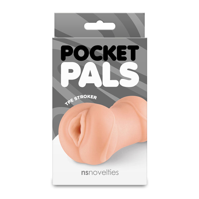Pocket Pals Vagina Stroker Masturbator - Tan