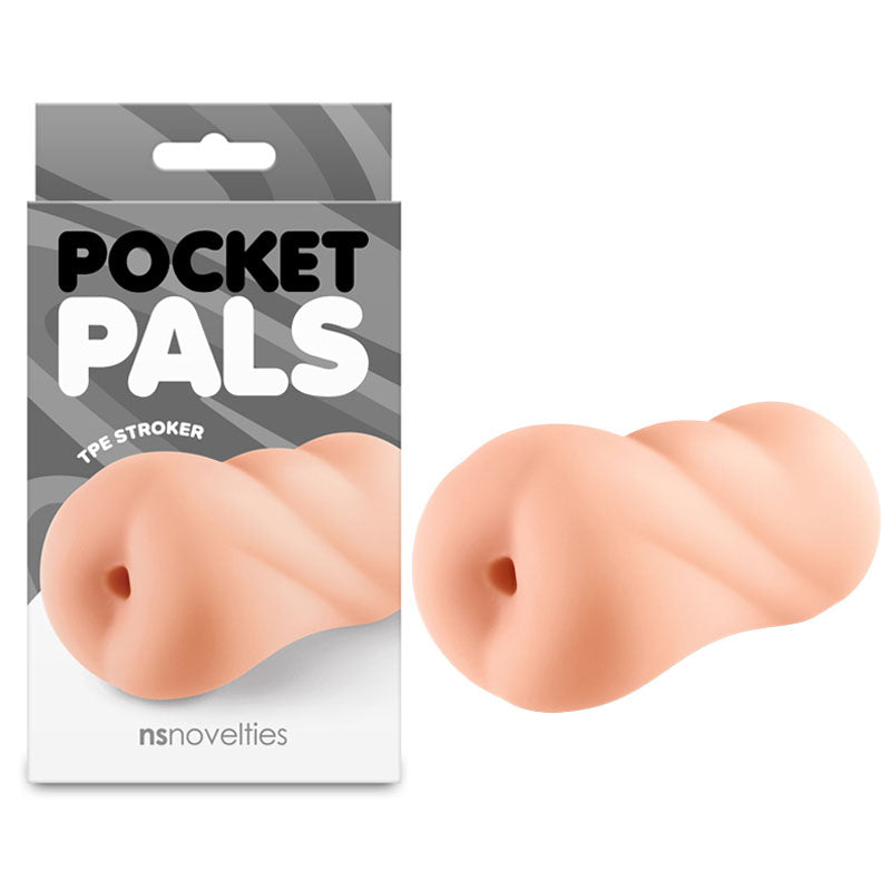 Pocket Pals Anal Stroker Masturbator - Tan