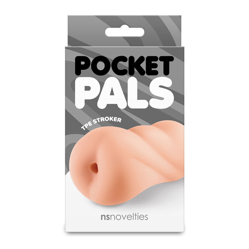 Pocket Pals Anal Stroker Masturbator - Tan