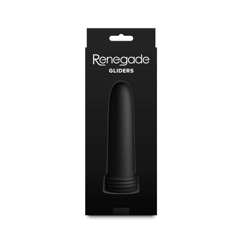 Renegade Gliders - Black - Black Anal Dilators - Set of 4