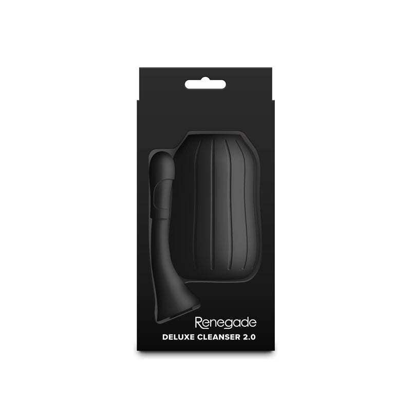 Renegade Deluxe Cleanser 2.0 - Black - Black Unisex Douche