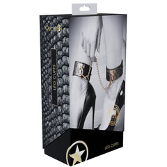 OUCH! Florence Collection - Black BDSM Leg Cuffs
