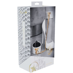 OUCH! Florence Collection - White BDSM Leg Cuffs