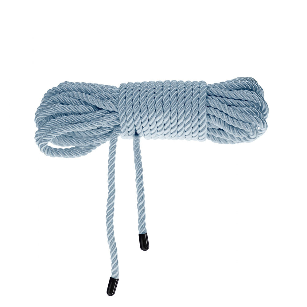 OUCH! Bondage Rope - 10 M - Powder Blue Nylon Bondage Rope