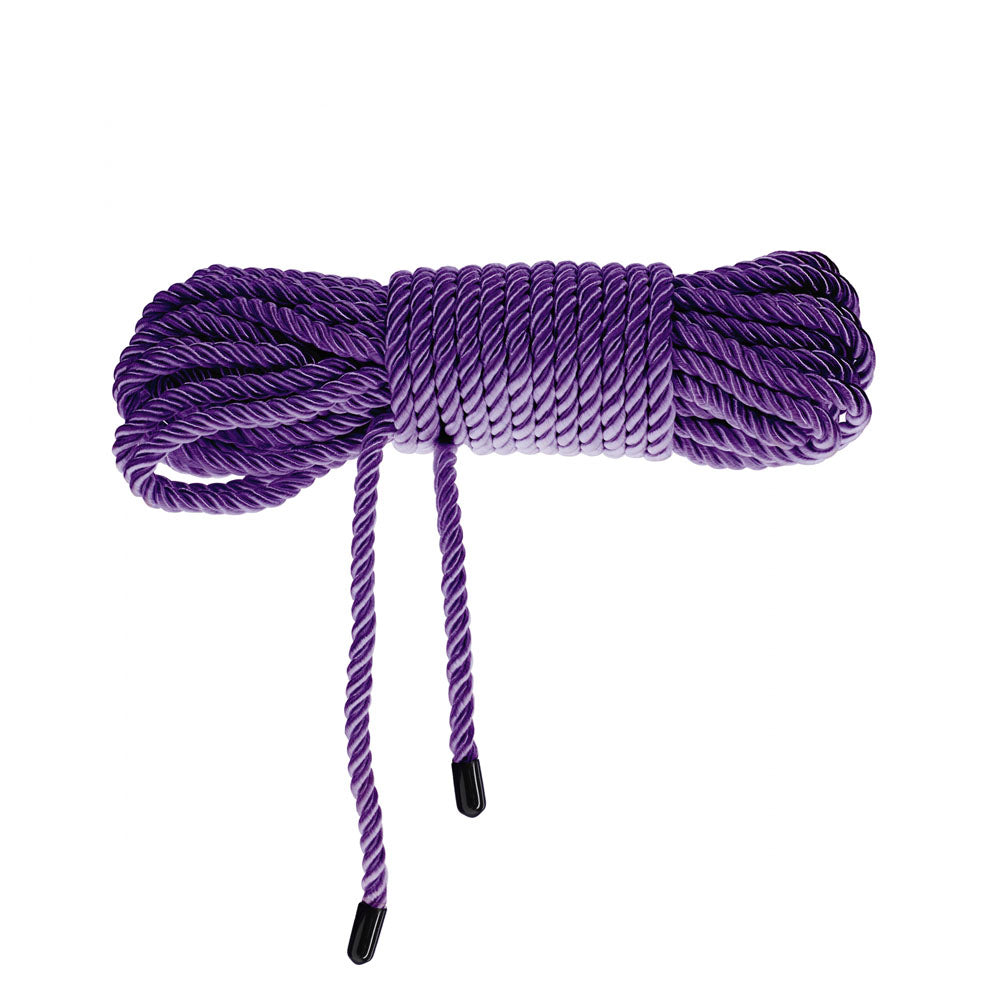 OUCH! Bondage Rope - 10 M - Purple - Purple Nylon Bondage Rope - 10 metre Length