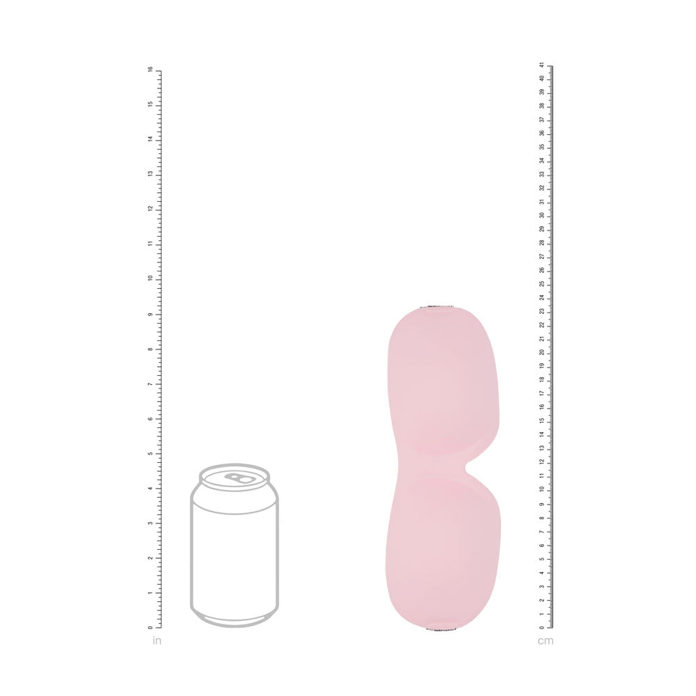 OUCH! 3D Mask - Powder Pink - Powder Pink Eye Mask