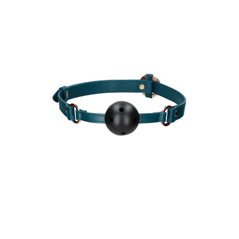 OUCH! Halo Breathable Ball Gag in Green