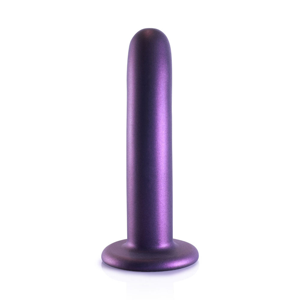 OUCH! Smooth 6" Purple Silicone G-Spot Dildo
