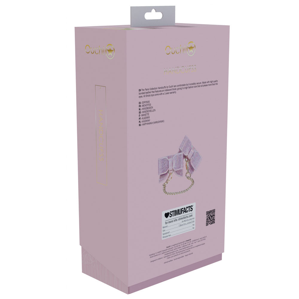 OUCH! Paris Collection - Pink Handcuffs