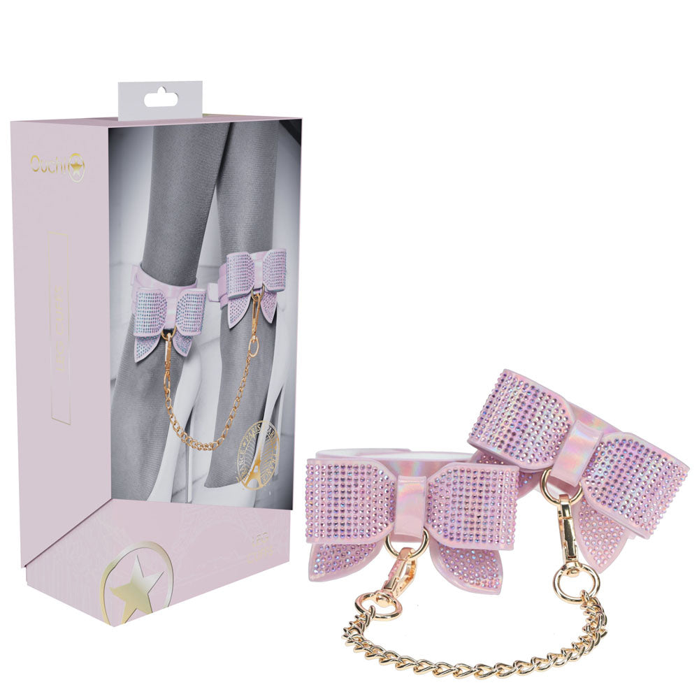 OUCH! Paris Collection - Pink Leg Cuffs