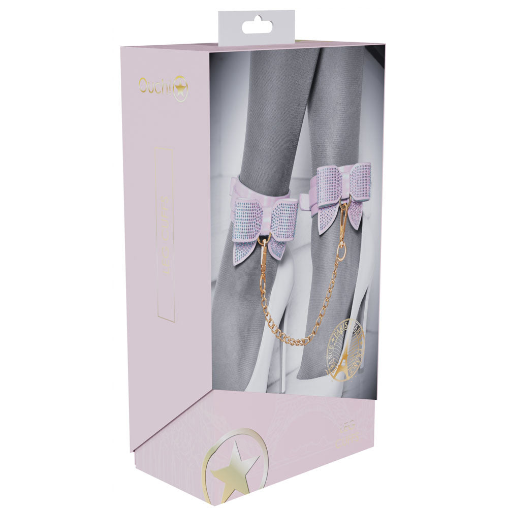 OUCH! Paris Collection - Pink Leg Cuffs