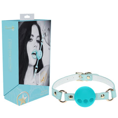 OUCH! Paris Collection - Silicone Blue Ball Gag