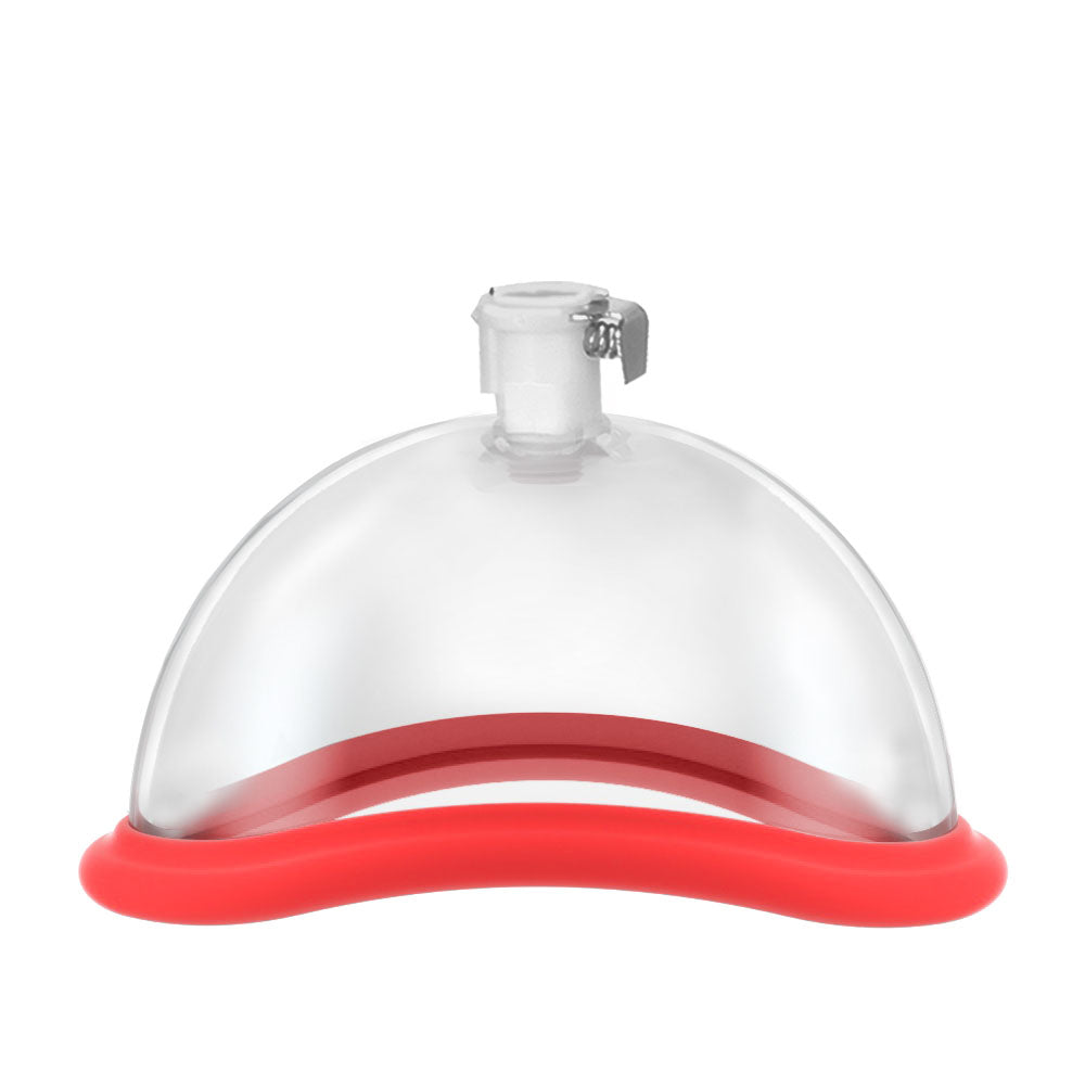 LuvPump Vagina Enhancement System Vagina Pussy Pump - Clear/Red