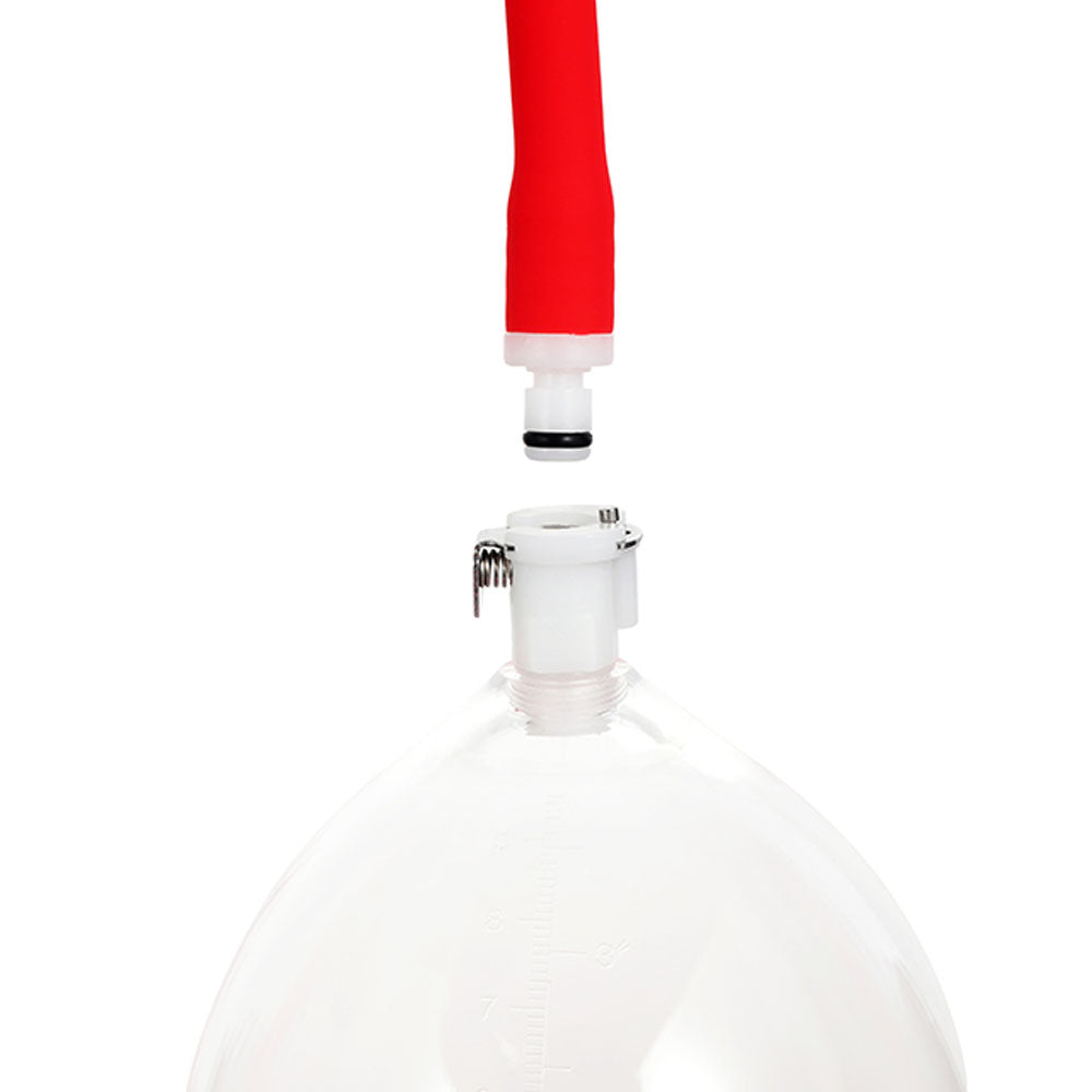 LuvPump Vagina Enhancement System Vagina Pussy Pump - Clear/Red