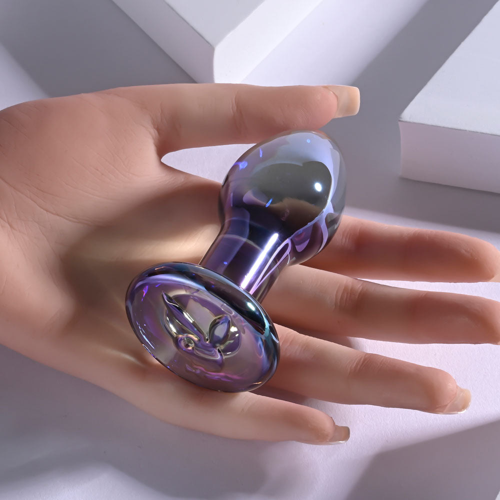 Playboy Pleasure JEWELS GLASS BUTT PLUG