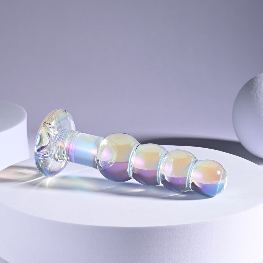 Playboy Pleasure JEWELS BEADS Glass Butt Plug