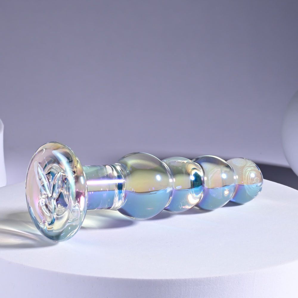 Playboy Pleasure JEWELS BEADS Glass Butt Plug