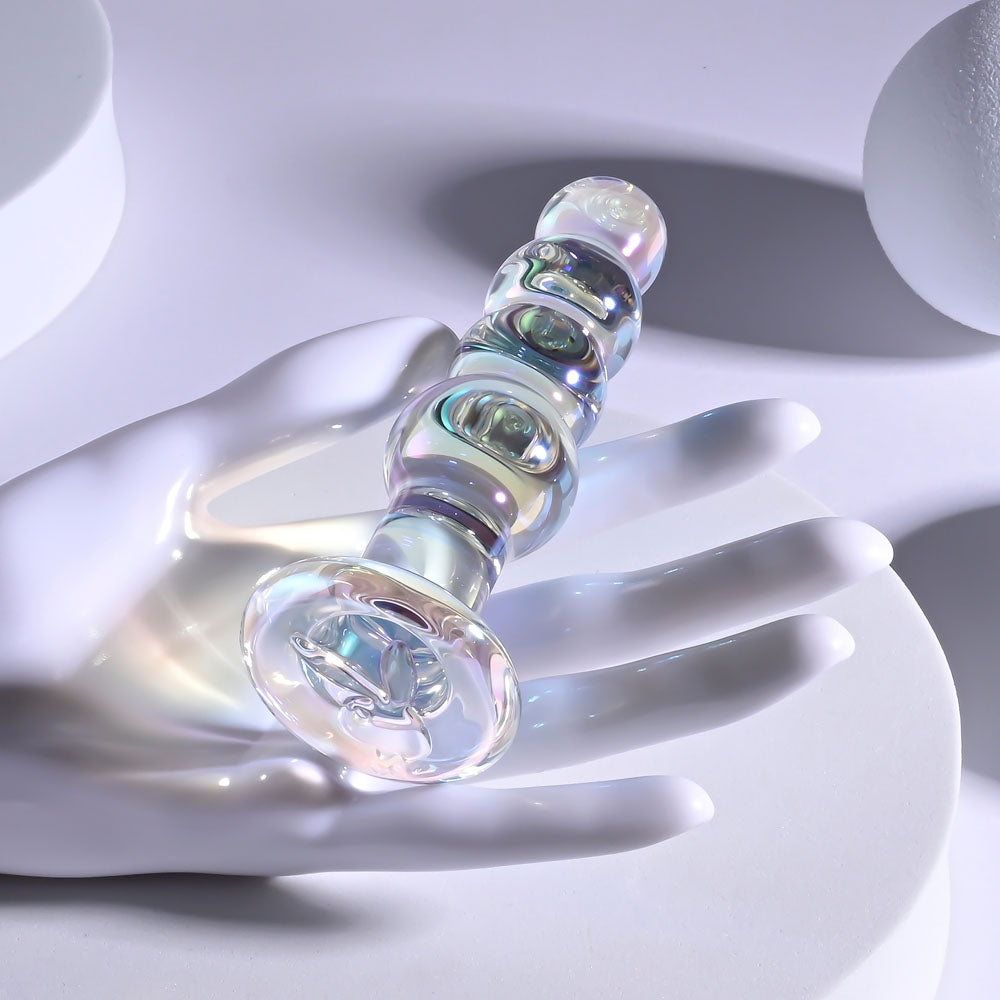 Playboy Pleasure JEWELS BEADS Glass Butt Plug