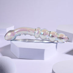Playboy Pleasure JEWELS DOUBLE Glass Dildo and Butt Plug