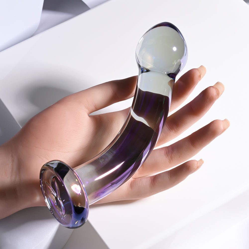 Playboy Pleasure JEWELS KING Glass Dildo