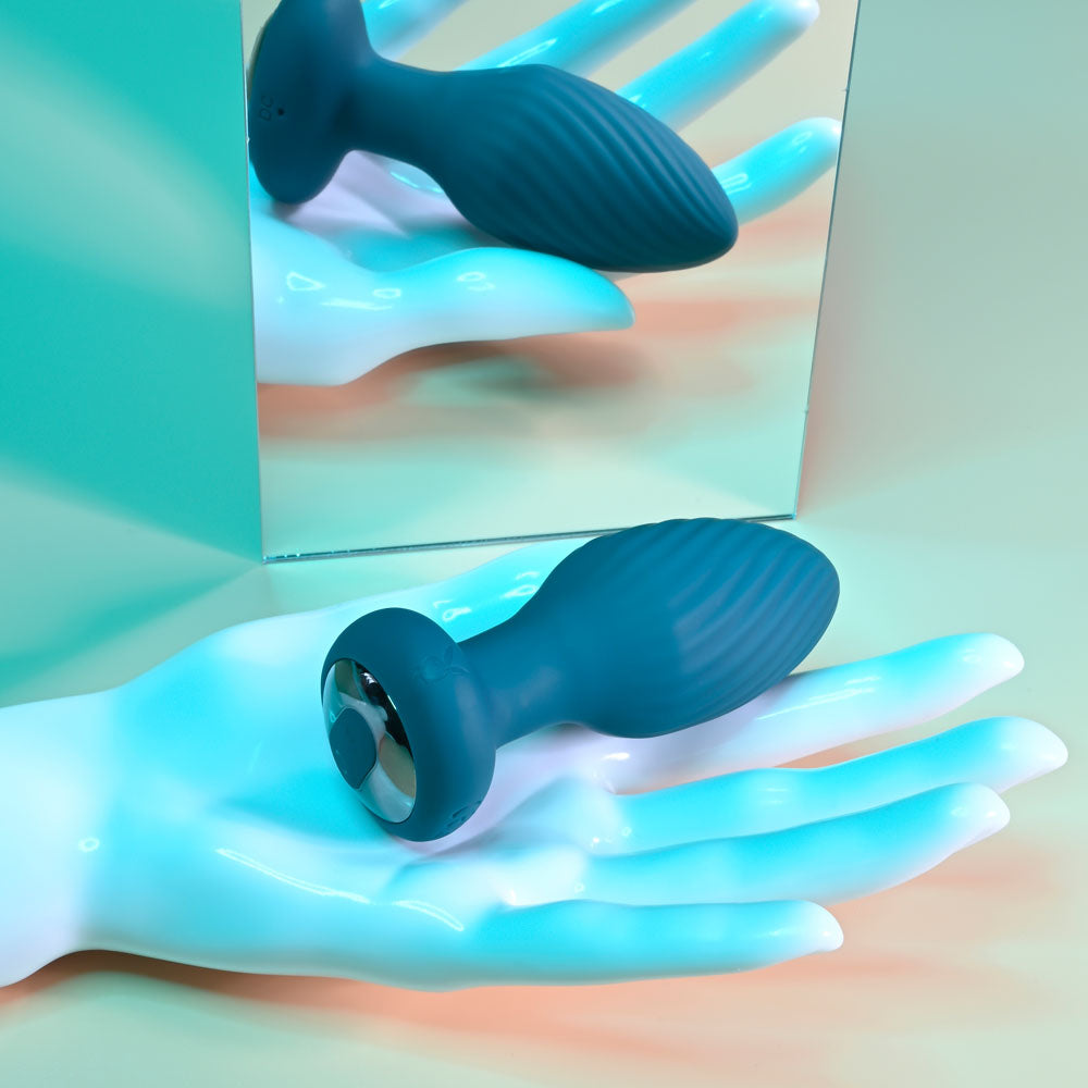 Playboy Pleasure SPINNING TAIL TEASER Vibrating Butt Plug