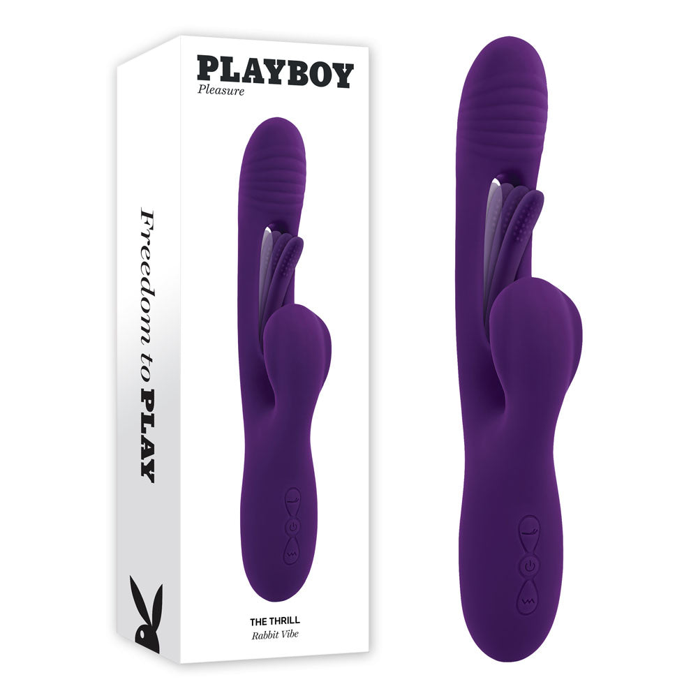 Playboy Pleasure THE THRILL Rabbit Vibrator