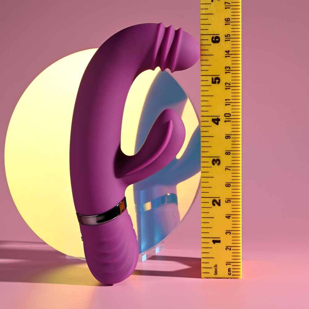 Playboy Pleasure TAP THAT Rabbit G-spot Vibrator