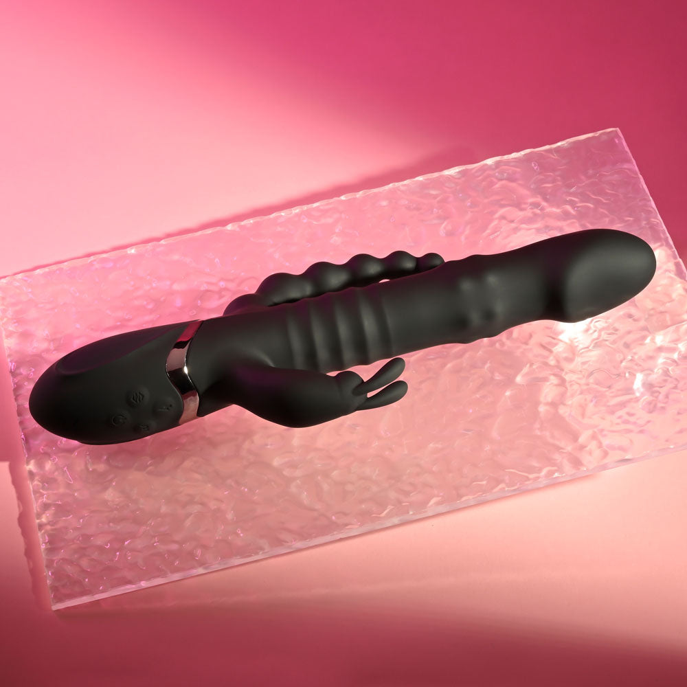 Playboy Pleasure BIG BUNNY ENERGY Rabbit Vibrator and Anal Beads