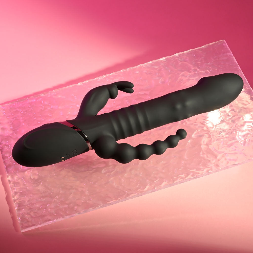Playboy Pleasure BIG BUNNY ENERGY Rabbit Vibrator and Anal Beads