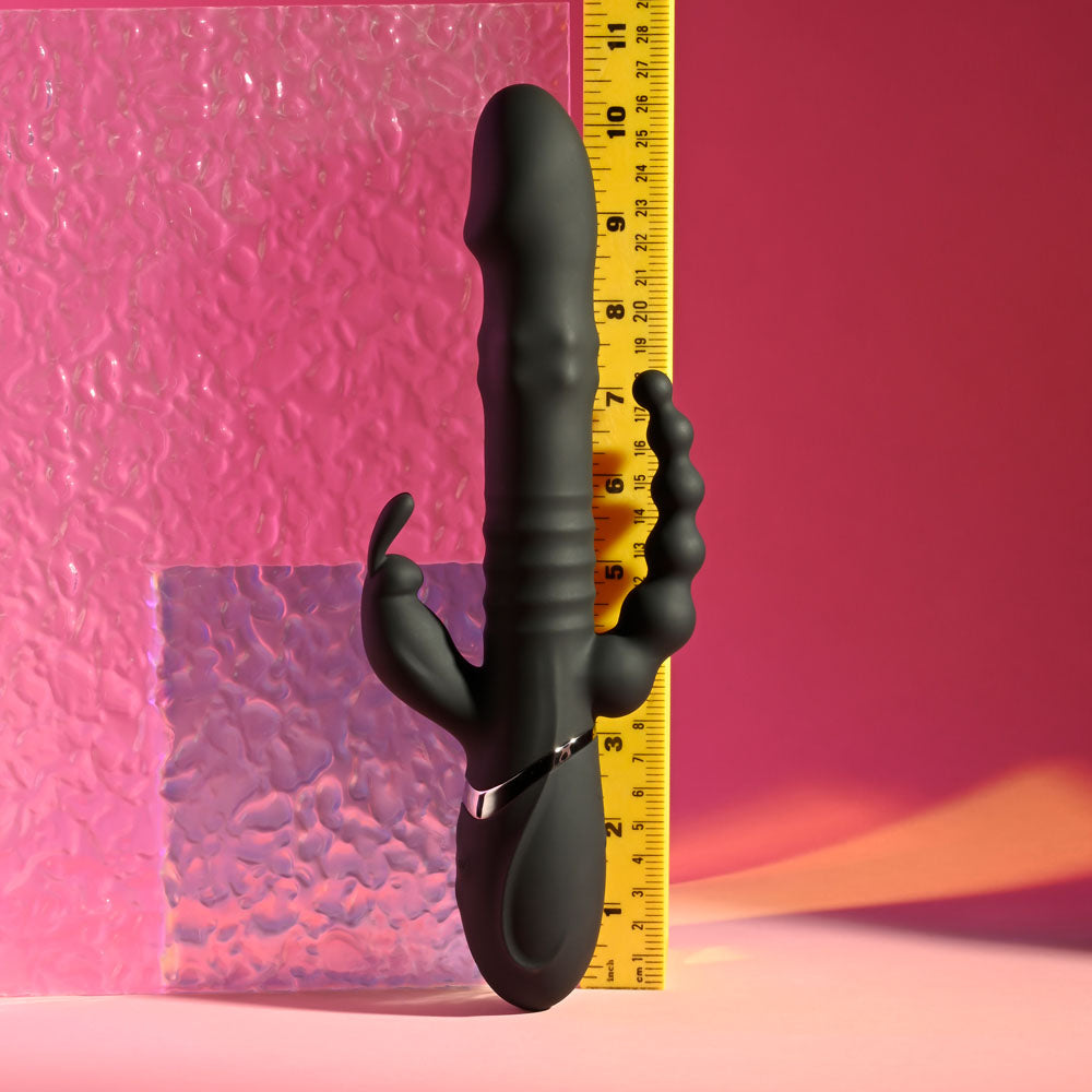 Playboy Pleasure BIG BUNNY ENERGY Rabbit Vibrator and Anal Beads
