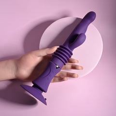 Playboy Pleasure HOPPY ENDING Thrusting Rabbit Vibrator
