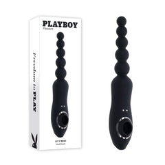 Playboy Pleasure LET IT BEAD Vibrating Anal Beads and Clit Sucker