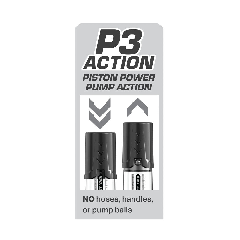 Pump Worx Max Boost Penis Pump - Black
