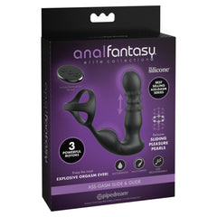 Anal Fantasy Elite Ass-Gasm Slide & Glide - Prostate Massage with Cock Ring