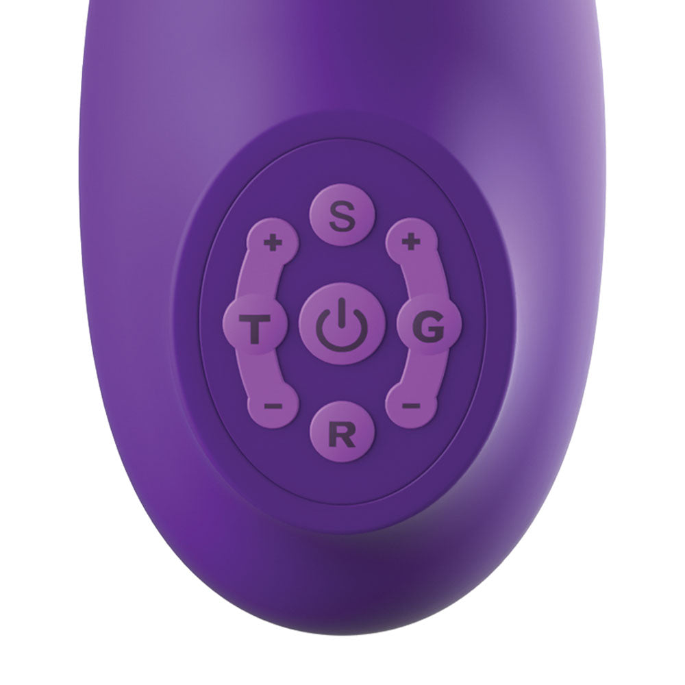 Fantasy For Her Ultimate Pleasure Pro Plus Sucking Licking & Flicking Vibrator - Purple USB Rechargeable