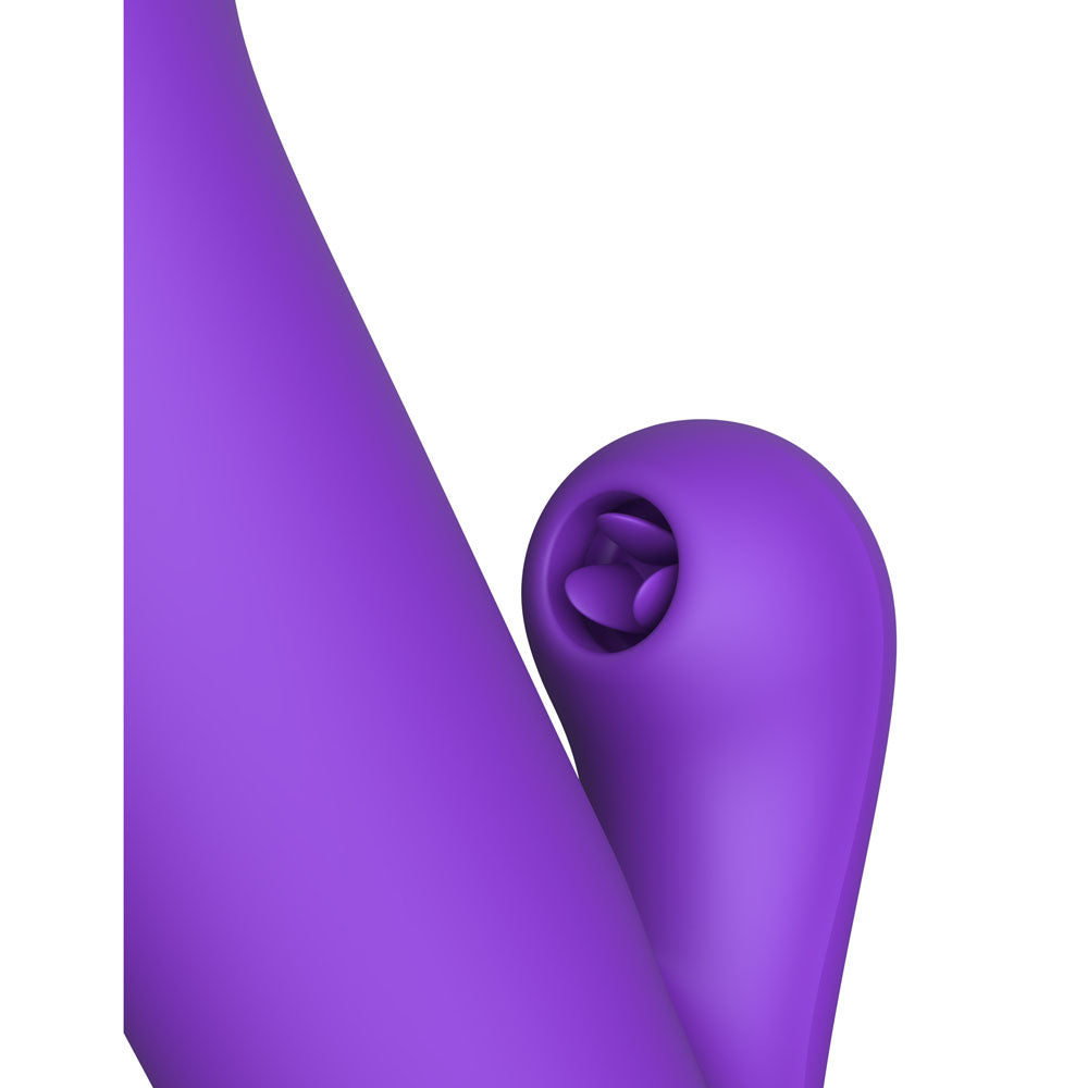 Fantasy For Her Super SoniX Thruster - Purple Thrusting Rabbit Vibrator