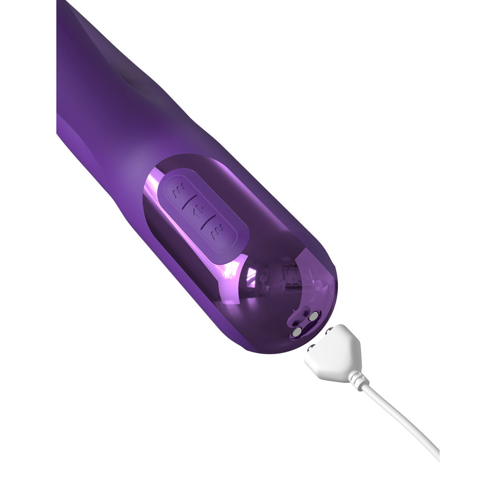 Fantasy For Her Super SoniX Thruster - Purple Thrusting Rabbit Vibrator